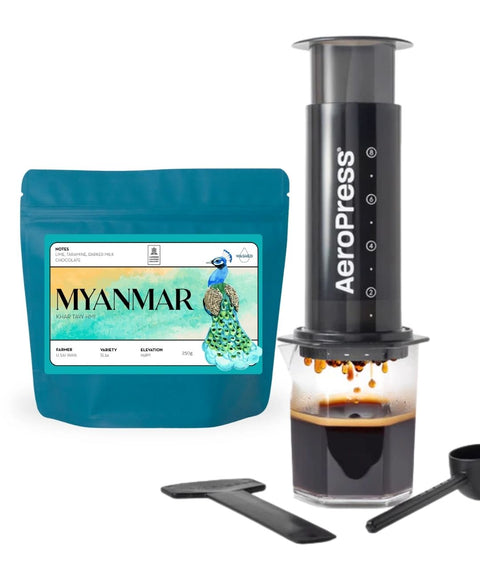 AeroPress XL Gift Bundle - Myanmar Khar Taw Hmi 250g