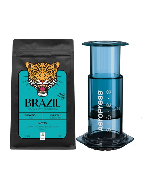 AeroPress Classic Coffee Gift Set – Brazil Santa Jucy 250g