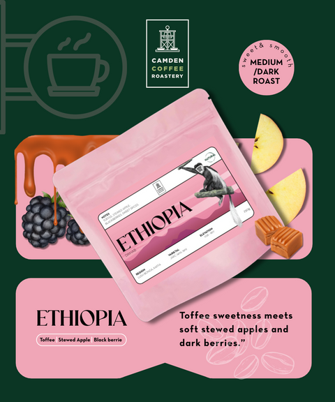 ETHIOPIA Dahab – Medium Roast Specialty Coffee