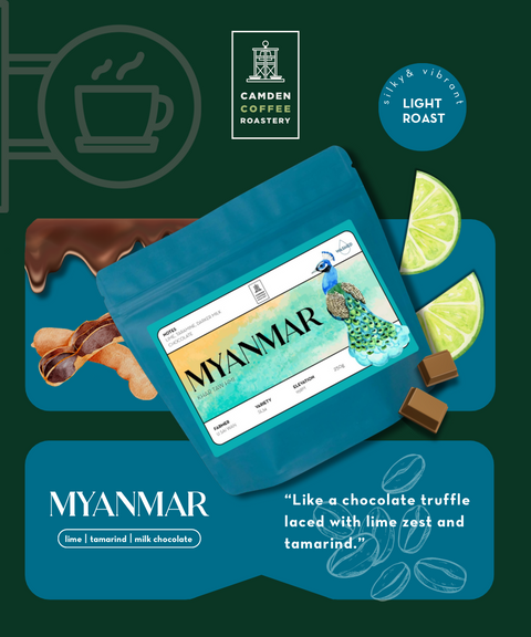Myanmar Khar Taw Hmi – Light Roast, Washed Process