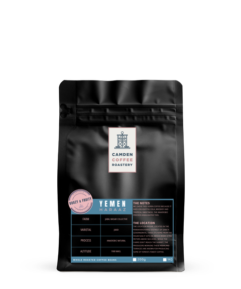 Yemen Haraaz - Anaerobic - Camden Coffee