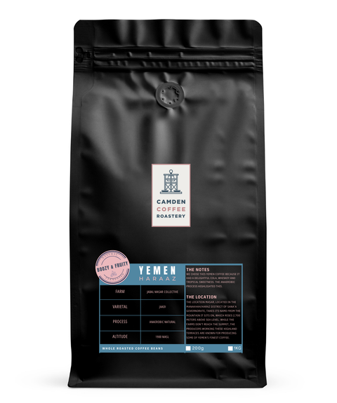 Yemen Haraaz - Anaerobic - Camden Coffee