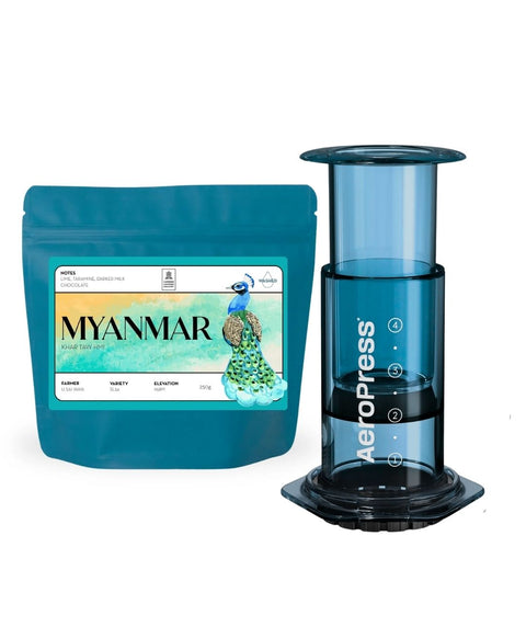 AeroPress Classic Gift Bundle - Myanmar Khar Taw Hmi 250g