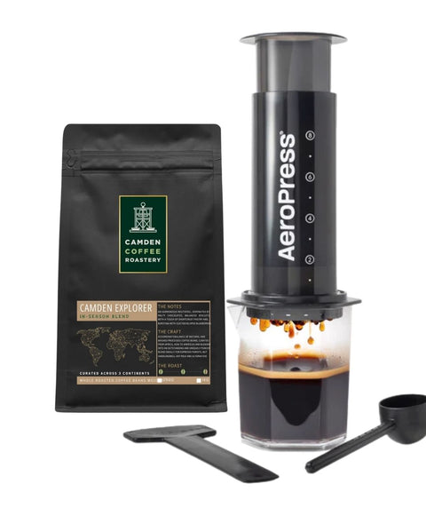 AeroPress XL Coffee Gift Set – Camden Explorer 250g