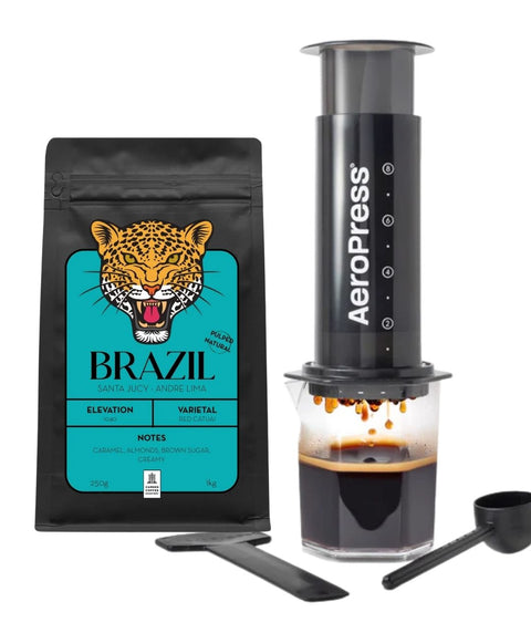AeroPress XL Coffee Gift Set – Brazil Santa Jucy 250g