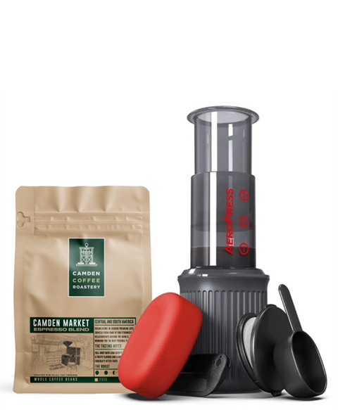 Aeropress Go Travel Bundle + Free Coffee Beans - Camden Coffee