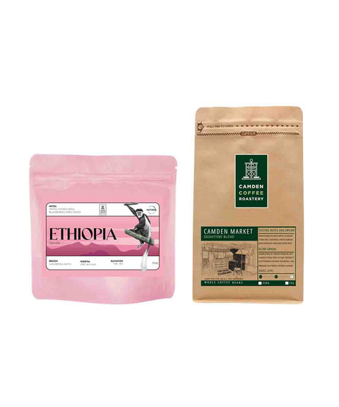 Christmas Coffee Gift Set – Camden Market + Ethiopia Dahab (2 × 250g)