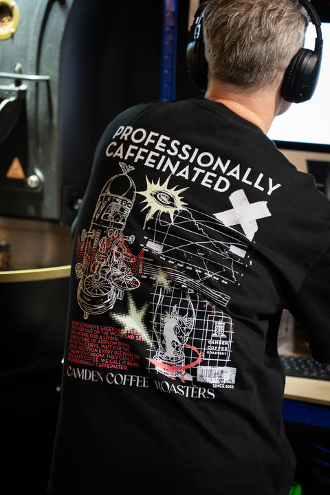 Professionally Caffeinated — Organic Black Tee
