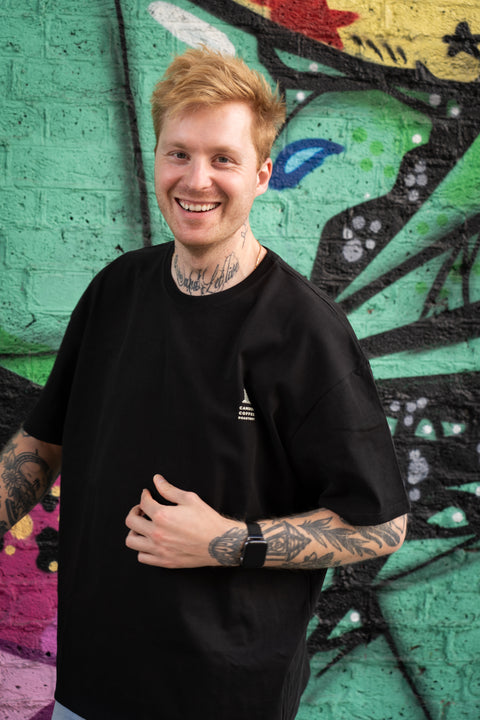 Professionally Caffeinated — Organic Black Tee