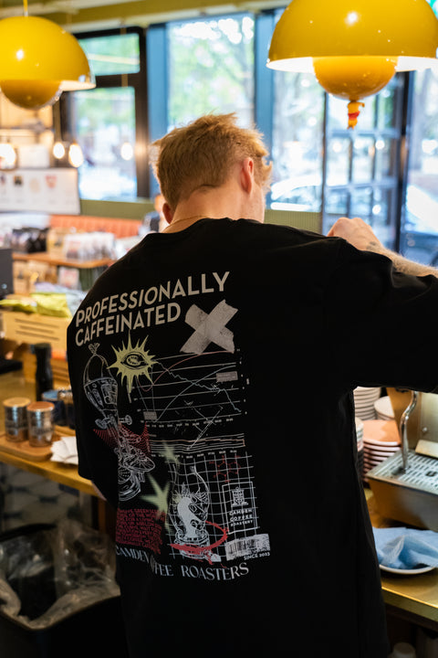 Professionally Caffeinated — Organic Black Tee