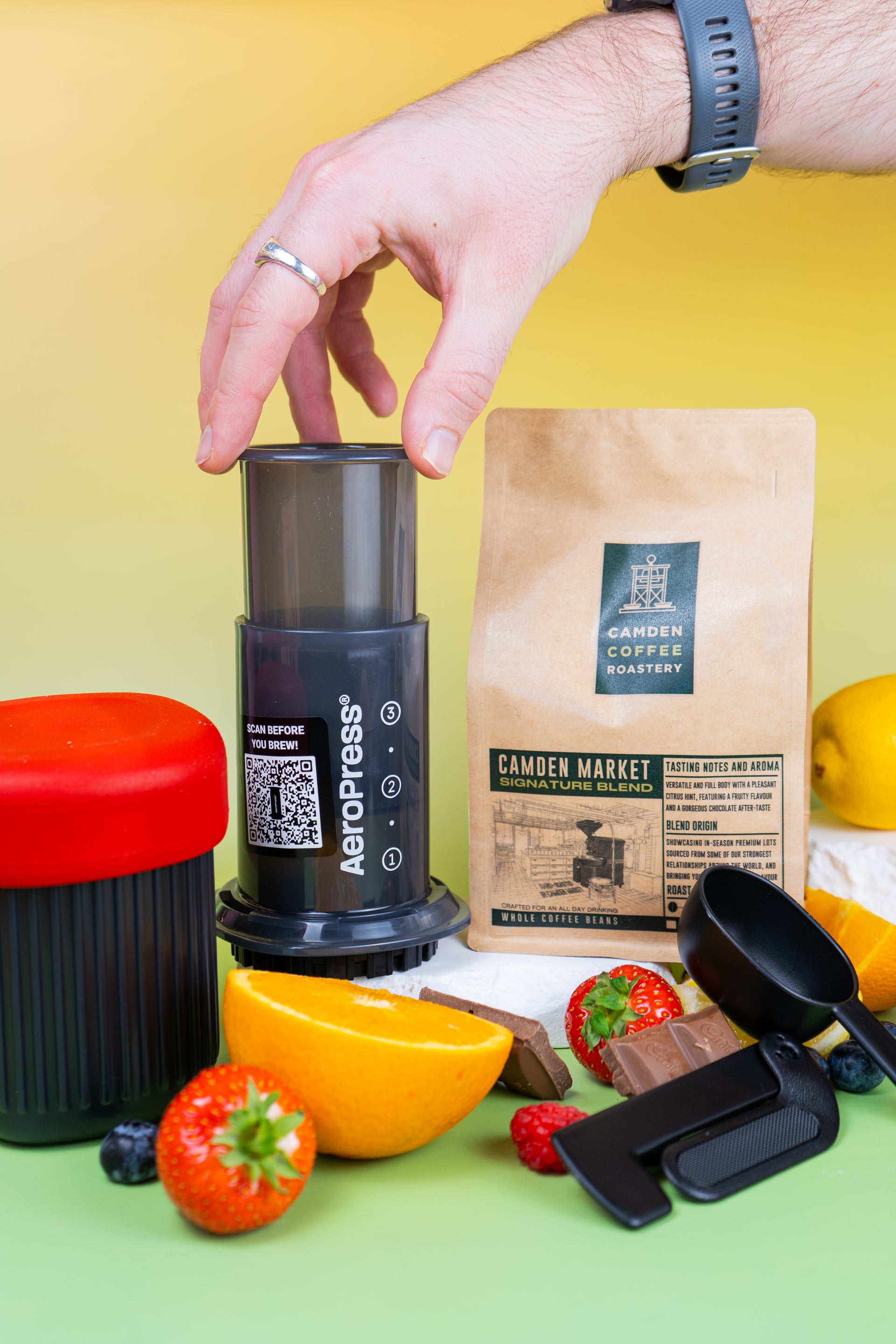 AeropressGo + Market Blend Set