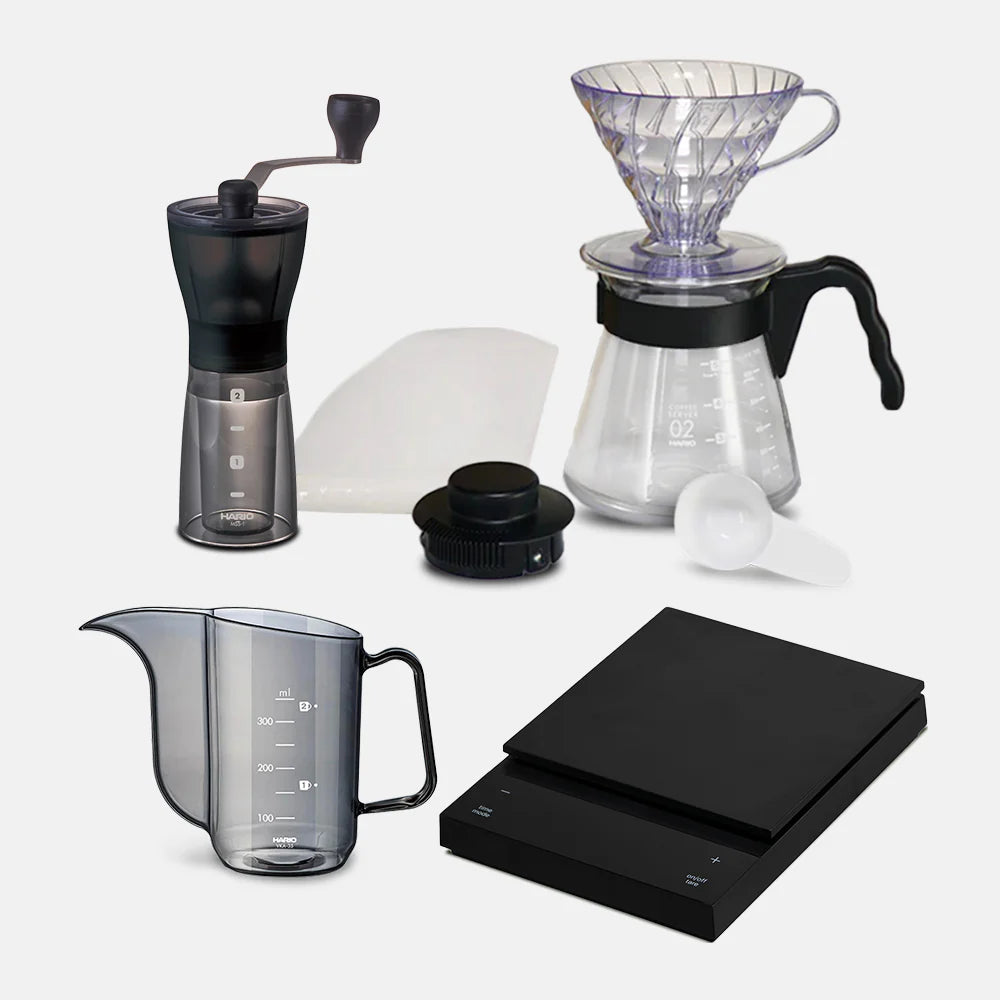 Hario Polaris V60 All One Filter Maker Bundle