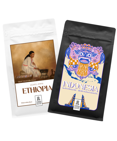 Organic Bundle - 125g ETHIOPIA BESHASHA + 125 INDONESIA MANDHELING