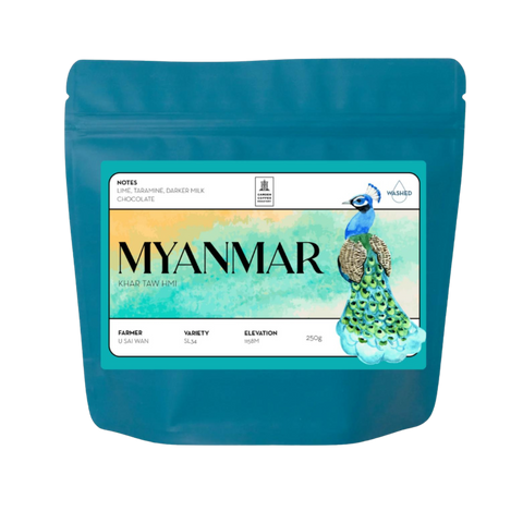 Myanmar Khar Taw Hmi – Light Roast, Washed Process