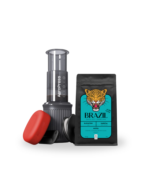 Brazil Coffee And AreoPress Go Bundle